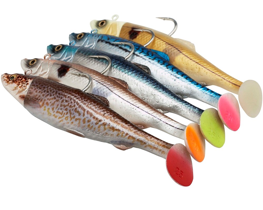 Savage Gear Gumová Nástraha 4D Herring Big Shad PHP Real Herring (2)